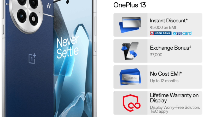 OnePlus 13 : प्रीमियम परफॉर्मेंस और दमदार फीचर्स के साथ नया फ्लैगशिप स्मार्टफोन
