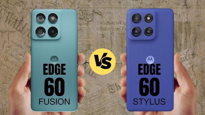 motorola edge 60 fusion vs motorola edge 60 stylus